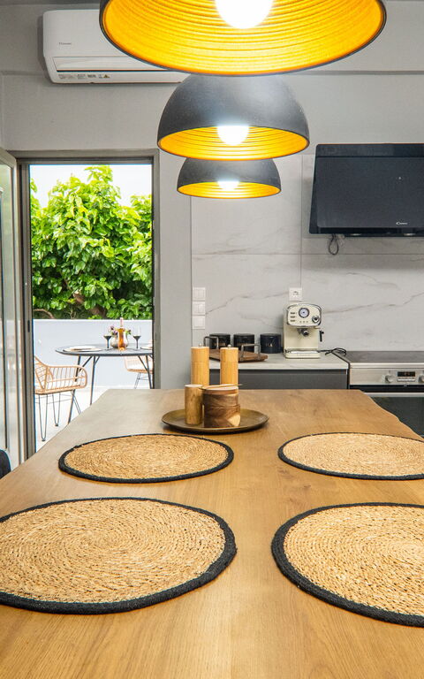 Villa Katrina: Keuken, Lunchroom