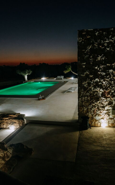 Villa Infinito: Balkon / terras / patio, Buitenkanten, Buitenshuis, Keer bekeken, zwembad