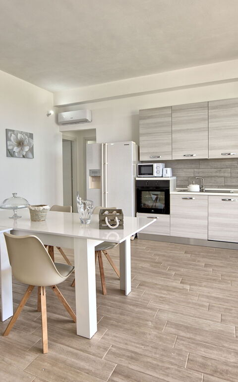 Villa Infinito: Keuken, Lunchroom