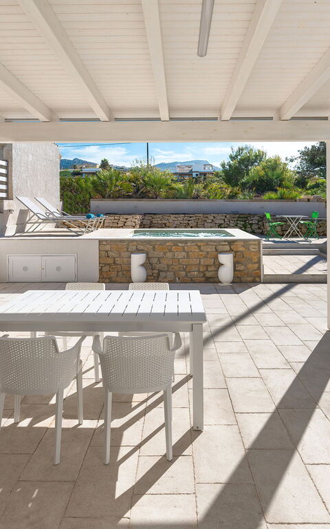 La Siesta: Balkon / terras / patio, Buitenkanten, Buitenshuis