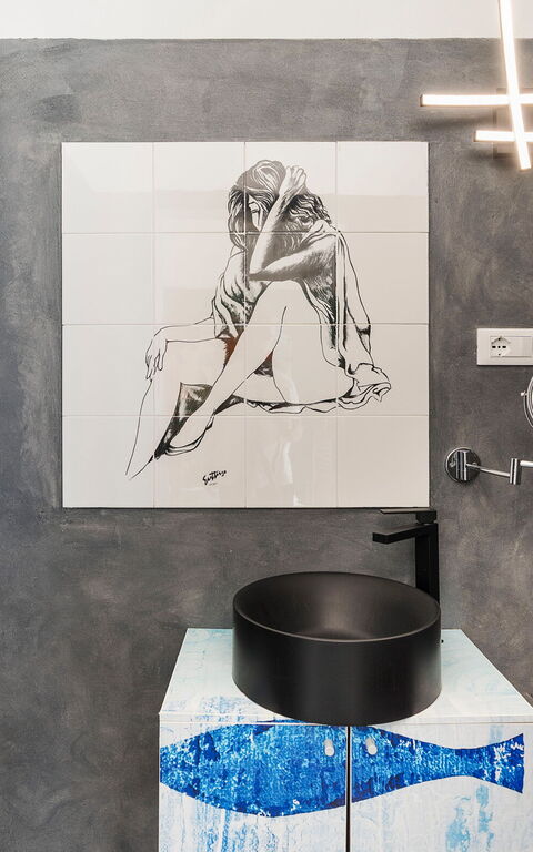 Mare Dentro: Badkamer