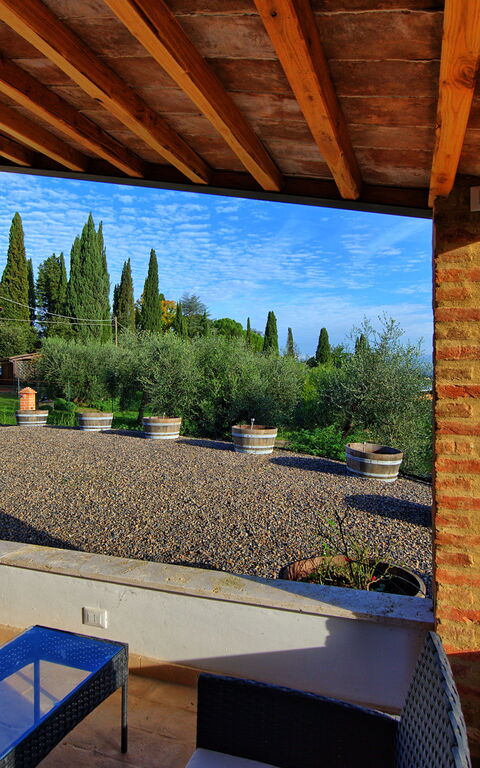 Casa Andrea: Balkon / terras / patio, Buitenshuis