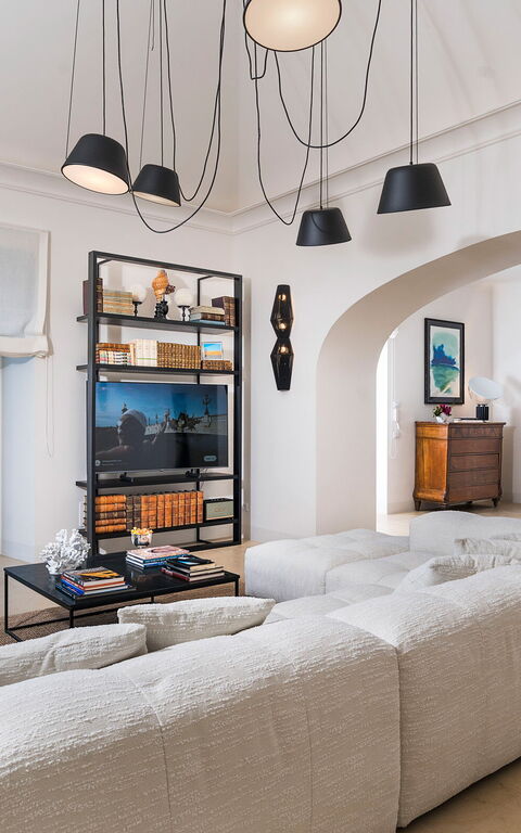 Villa Acqua Marina: Woonkamer