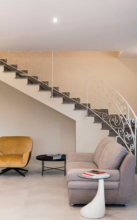 Villa Dilecta: Woonkamer