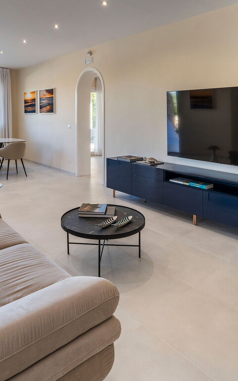 Villa Dilecta: Woonkamer