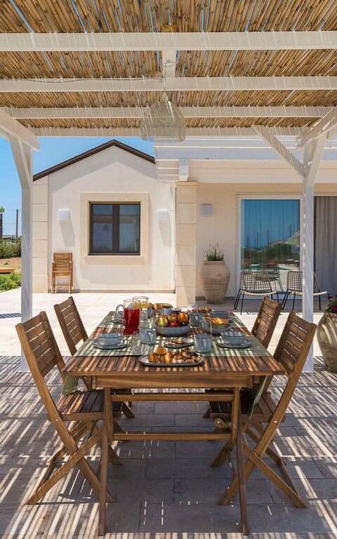 Villa Paolina: Balkon / terras / patio, Buitenkanten, Buitenshuis