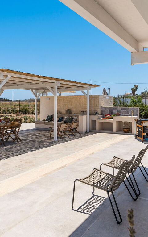 Villa Paolina: Balkon / terras / patio, Buitenkanten, Buitenshuis, zwembad