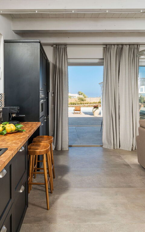 Villa Paolina: Keuken, Woonkamer