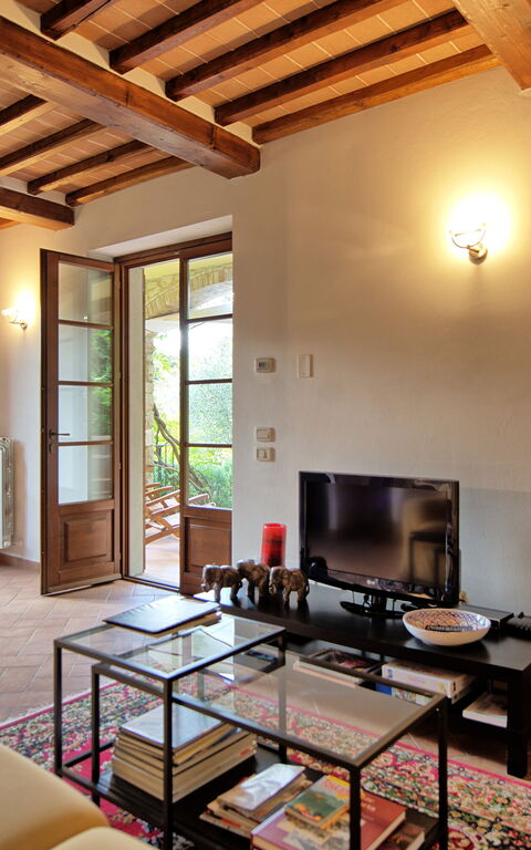 Casa Minuccia: Woonkamer