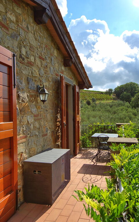 Casa Minuccia: Balkon / terras / patio, Buitenkanten, Buitenshuis