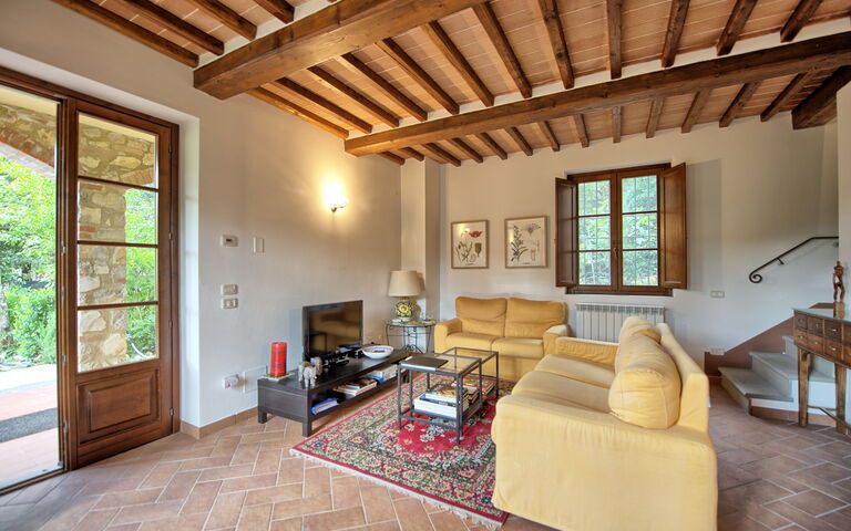 Casa Minuccia: Woonkamer