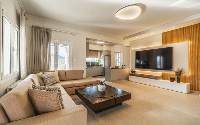 Villa Serenity: Woonkamer
