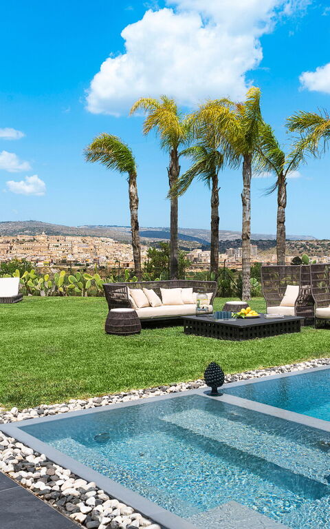 Villa Agnese: Buitenkanten, Buitenshuis, Keer bekeken, Tuin, zwembad