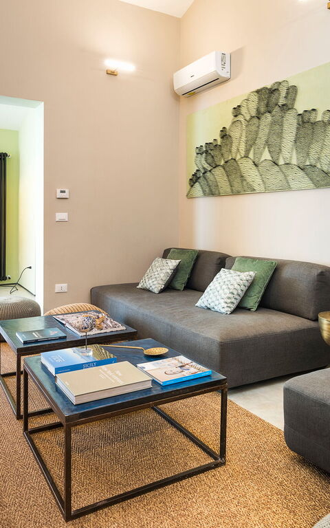 Villa Agnese: Woonkamer