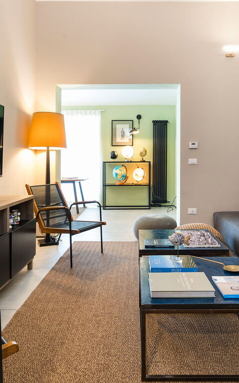 Villa Agnese: Woonkamer