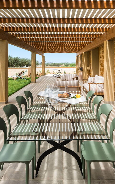 Villa Cavalè: Balkon / terras / patio, Buitenkanten, Buitenshuis