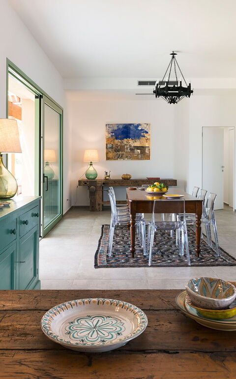 Villa Cavalè: Lunchroom, Woonkamer