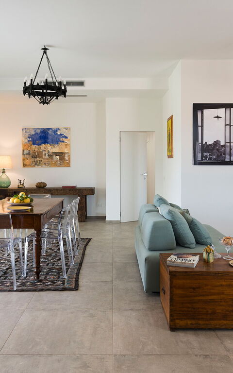 Villa Cavalè: Lunchroom, Woonkamer