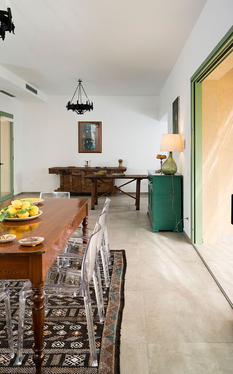 Villa Cavalè: Lunchroom, Woonkamer