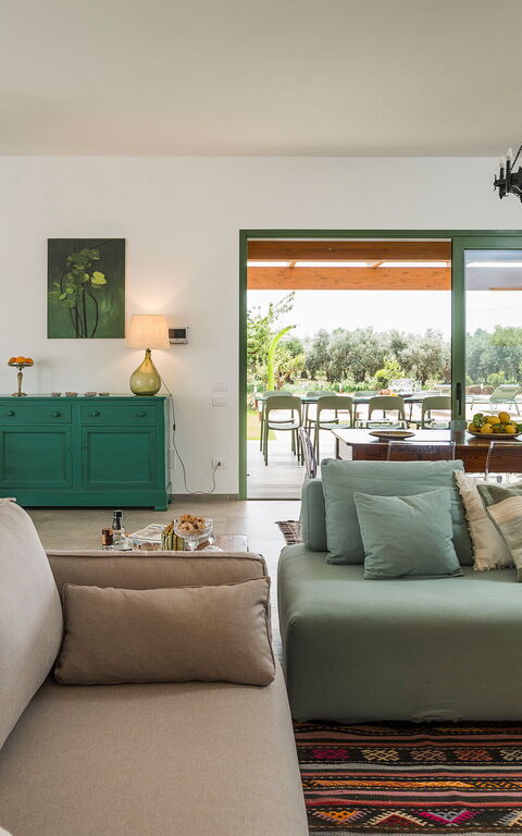 Villa Cavalè: Lunchroom, Woonkamer