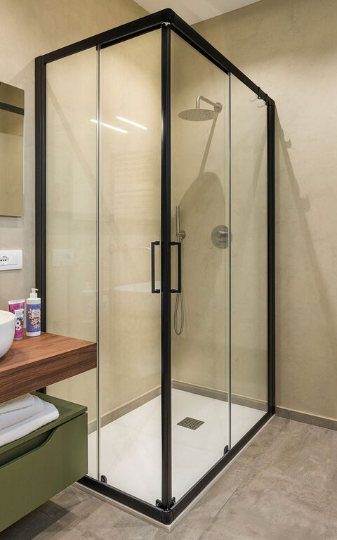 Villa Cavalè: Badkamer