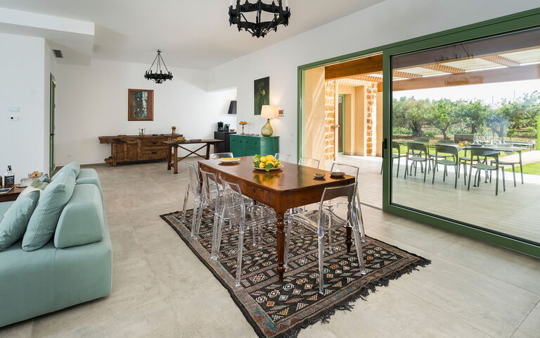 Villa Cavalè: Lunchroom, Woonkamer