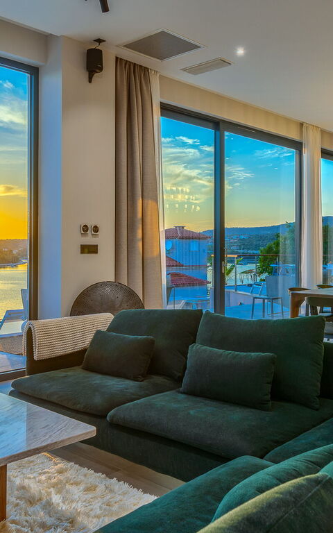 Villa Allina: Woonkamer