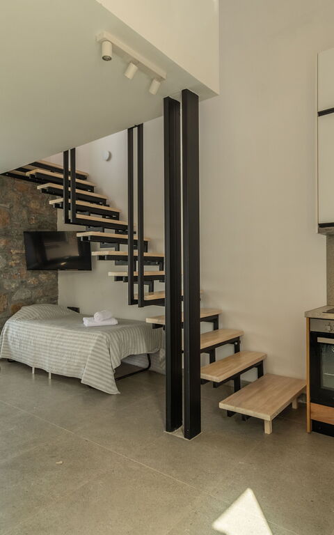 Venetian Villa: Keuken, Woonkamer