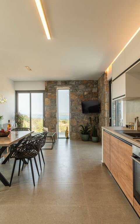 Venetian Villa: Keuken, Lunchroom