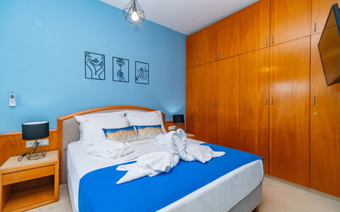 Accommodatie Christianna Apartments 1: slaapkamer