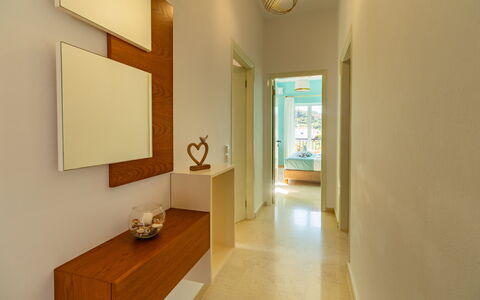Accommodatie Christianna Apartments 1: Keuken, Lunchroom, Woonkamer