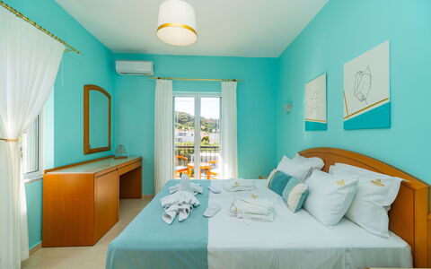 Accommodatie Christianna Apartments 1: slaapkamer