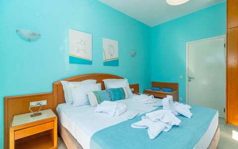 Accommodatie Christianna Apartments 1: slaapkamer