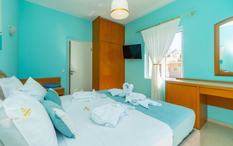 Accommodatie Christianna Apartments 1: slaapkamer