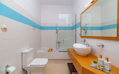 Accommodatie Christianna Apartments 2: Badkamer