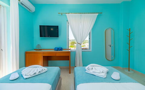 Accommodatie Christianna Apartments 2: slaapkamer