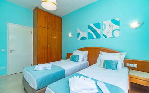 Accommodatie Christianna Apartments 2: slaapkamer