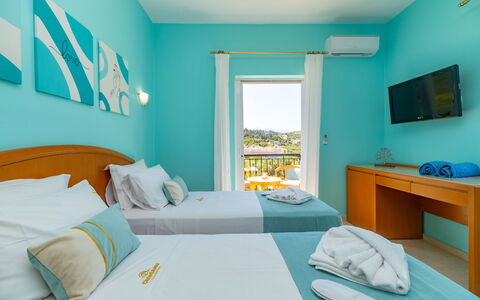 Accommodatie Christianna Apartments 2: slaapkamer