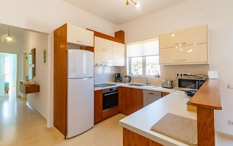 Accommodatie Christianna Apartments 2: Keuken, Lunchroom, Woonkamer