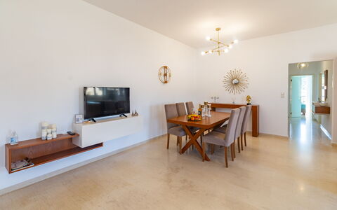 Accommodatie Christianna Apartments 2: Keuken, Lunchroom, Woonkamer