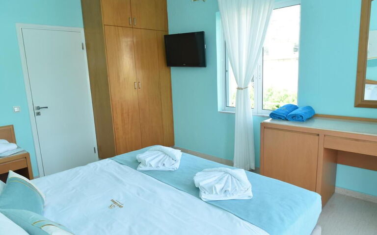 Accommodatie Christianna Apartments 1: slaapkamer