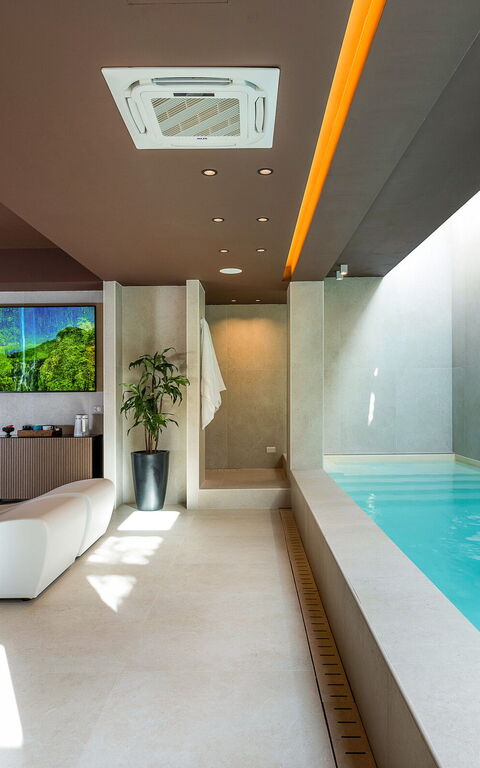 Villa Castalia: bubbelbad, Welzijn, zwembad