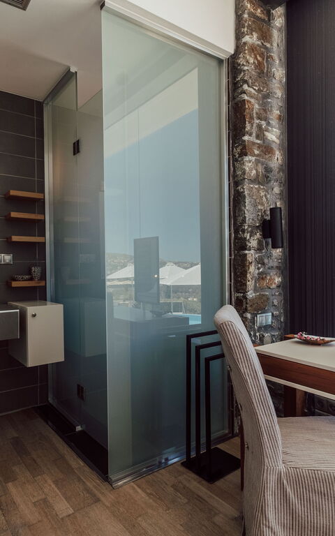 Villa Kera Panorama: Badkamer, slaapkamer