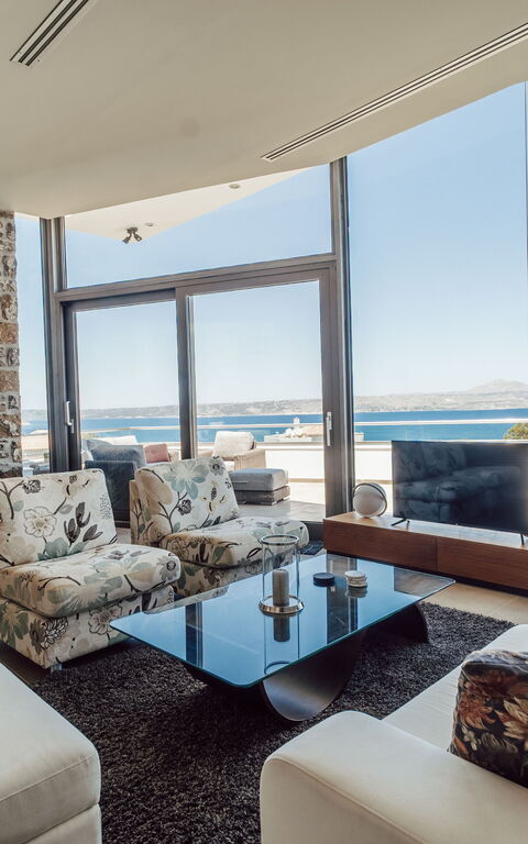 Villa Kera Panorama: Woonkamer