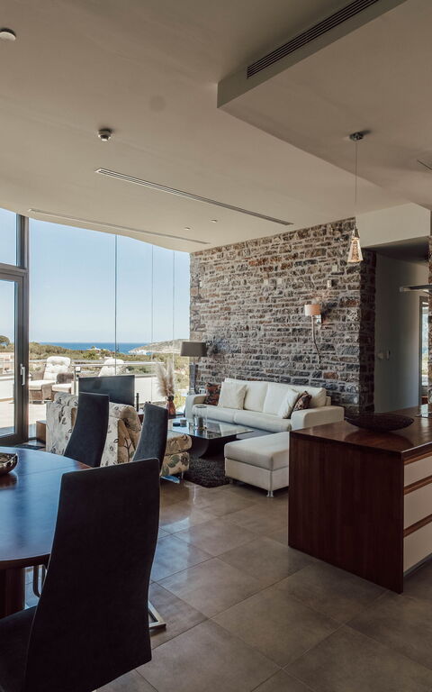 Villa Kera Panorama: Woonkamer