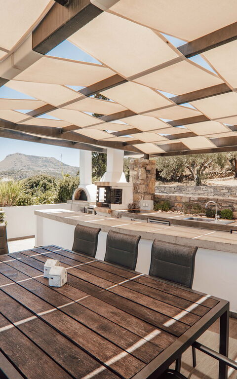 Villa Kera Panorama: Balkon / terras / patio, Buitenkanten, Buitenshuis