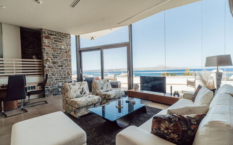Villa Kera Panorama: Woonkamer
