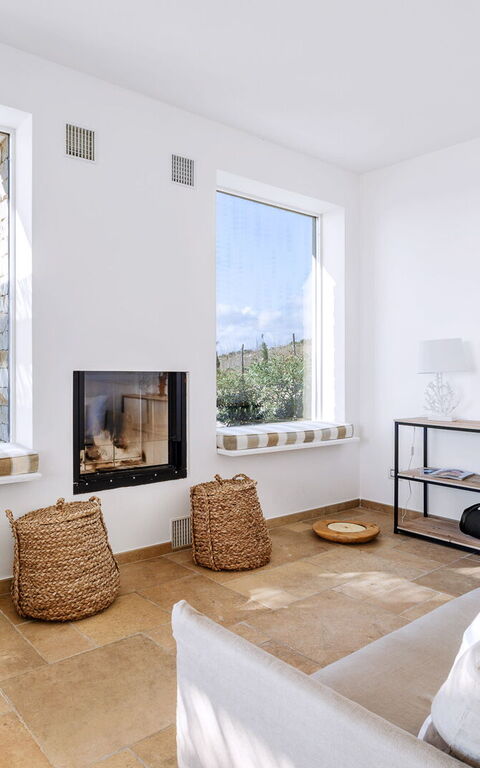 Villa Erakle: Woonkamer