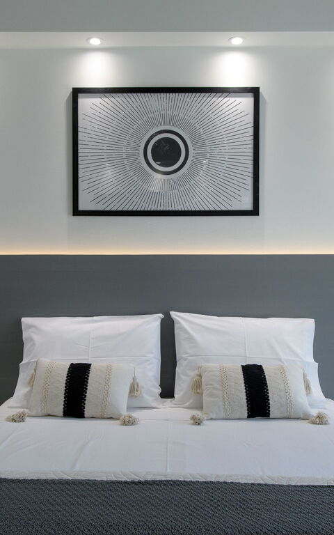 Villa Aurora Blue: slaapkamer