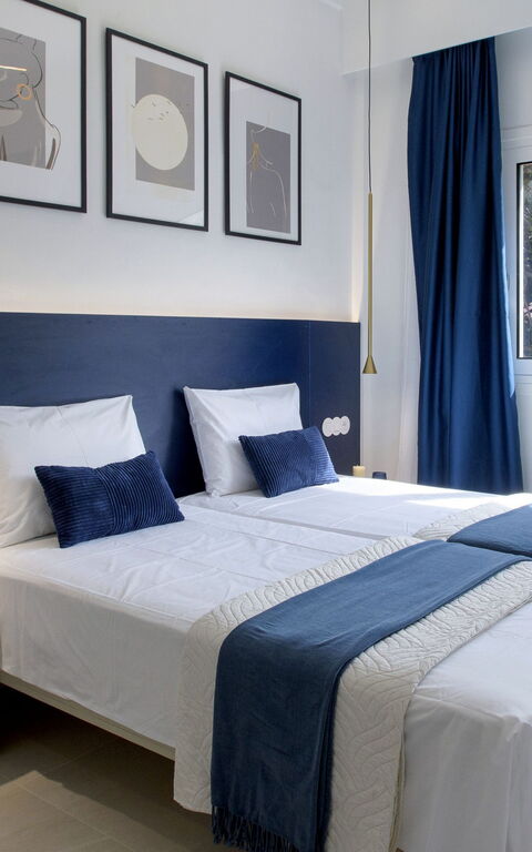 Villa Aurora Blue: slaapkamer